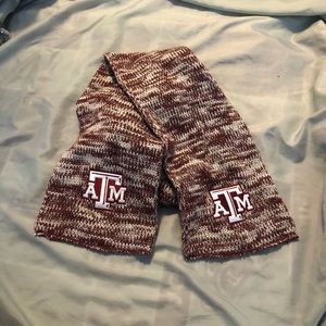 Texas A&M Maroon&Gray scarf